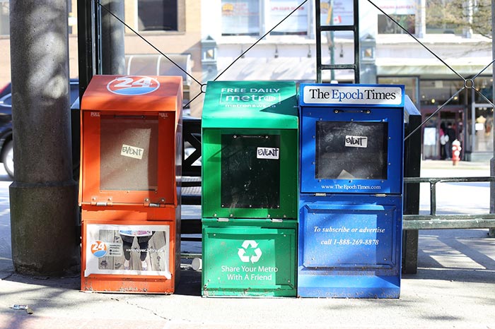 Vancouver mailboxes